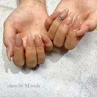 【新規様minimo限定✨】ワンカラーorグラデーション🩶(ソフトジェルオフ無料)