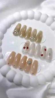 【オフ無】April nail🌸✨