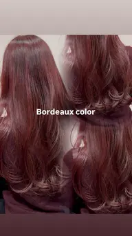 乾燥季節3月限定クーポン❄️似合わせ小顔カット+ブリーチなしカラー🪞+髪質改善ツヤ髪トリートメント✨