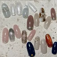 【他店オフ込】シンプル定額ネイル