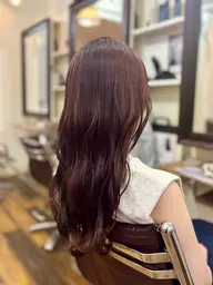 似合わせカット+カラー+オーダーメイド3stepトリートメント+ナノバブル