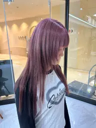 💙顔周りカット➕ケアブリーチ➕カラー➕ブリーチケアトリートメント💙