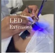 🕊️LEDマツエクシングルエクステ100本🕊️モデル募集