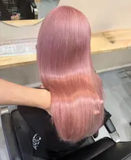 ✨【ケアブリーチ】 ✨+ フルカラー + オージュア 4stepトリートメント髪質改善 ミニモ学割