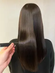 髪質改善★★★★★ クイック髪質改善シルクカラー+マイクロバブル(シャンプーブロー込)