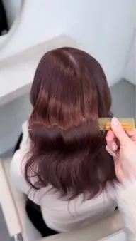 より高発色透明感カラーにしたい方オススメ✨【ブリーチありWカラー】💞💭