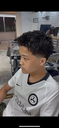 カット+眉カット ¥5500→0 【中野/メンズサロン/メンズカット】