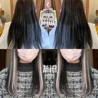 地域最安値❤️🧡💛最高級シールエクステ10枚＋カット無料✂️ハイライトやインナーカラーに最適🦋