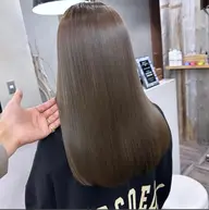 organicツヤカラー　シャンプーブロー込