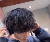 men'sシャドウパーマ