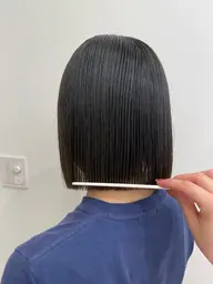 《皆様ご予約可能🌱》ナチュラルストレートパーマ＋トリートメント