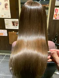 Aujua付【広がり改善】内部補修型 💙カット&ダメージレスカラー&髪質改善『リラスター』&Aujuaトリートメント