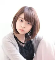 ☆小顔効果◎☆カット & 前髪縮毛矯正