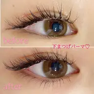 下まつ毛カール🎗ラッシュリフト🎗逆さまつげでお悩みの方オススメ(他メニューと併用もok💕)