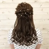 【平日】イベントなどに⭐️ヘアアクセ5個付き🎀パールピンorリボン5個付き🎀