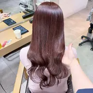 カット+高発色透明感カラー+ナノバブルシャンプー🫧