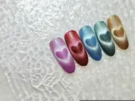 <オフ/ケア込>ハンド💅◆ハートマグ4本コース♡¥5000→¥4200