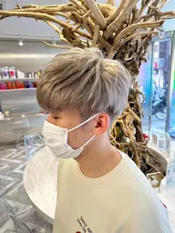 メンズダブルカラー