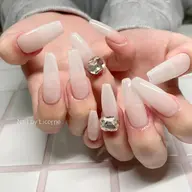 🐝オフなし【SCULP COLOR COURSE】GEL X 長さだし、カラー2色まで選べます