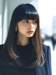 ✨極艶美髪✨カット+髪質改善+極潤TR（巻ける/地毛風/シャキンとしない自然な仕上がり/ストレート/ブリーチ矯正)