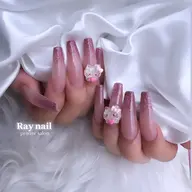 当日or前日予約限定🎀 チップ長さだし込み ラメグラorワンカラー🩵