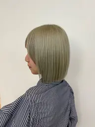 【10​〜​20代限定】レディースボブカット+2ステップトリートメント