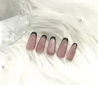 【オフ無】ハンド マグネットフレンチ🖤🩷