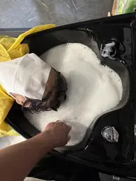 【魔法のバブルmarbb 導入サロン】 ＼marbb泡シャン体験／ カラー＋marbbマイクロバブルシャンプー＋ブロー