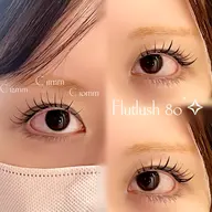 フラットラッシュ60​〜​80本❤️‍🔥(オフなし)