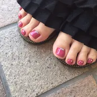 【Foot】フットシンプルコース(ワンカラー/グラデーション)小さいストーン10粒まで