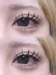 🎀当日限定上まつ毛エクステ100本【flatlash】(コーティング付)