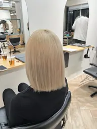 【ご新規様限定🫧】前髪/顔周りカット+ダブルカラー+オージュアクイックトリートメント💭