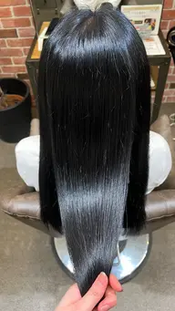 🫧🫐寒色系透明感カラー(ブリーチなしダブルカラー)🫧