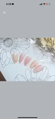 3月限定春デザインネイル