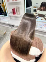 カット+ケアストレート