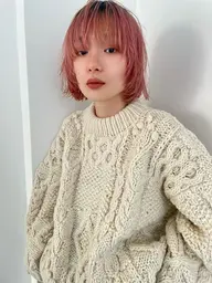 𖤐新規様限定𖤐【ケアブリーチ】ダブルカラー+カット+トリートメント