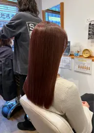 整えるだけカット✂️（毛先3cm以内）＋ワンカラー