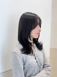 🫧湿気に負けない🫧前髪顔まわりカット×前髪縮毛矯正×oggi otto2stepトリートメント💞