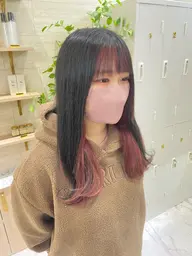 【デザインを楽しむ🎶】ケアブリーチ×インナーカラー