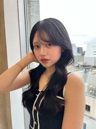 カット+髪質改善inケアカラー+マイクロバブル+3stepトリートメント+超音波アイロン