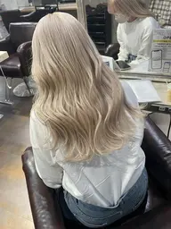 『学生限定クーポン』人気No.1✨高再現度✨🥳小顔カット+透明感ダブルカラーTR