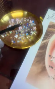 【耳ツボジュエリー】気になるポイントにアプローチ＊両耳OK!お好きな箇所に合計10粒