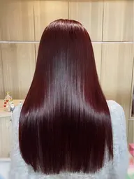 💛しっかりケア💛艶カラー＋最高峰の髪質改善トリートメント✨暖色も◎