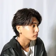 メンズカット&ニュアンスパーマorフェザーパーマorラルフカール