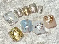 【オフ込】フット親指アート\8250→\7150