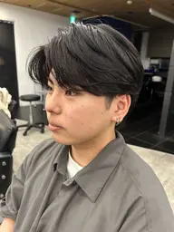 【🌟4月3日 8:30​〜​限定🌟】🎧無料メンズフェザーパーマ募集中🎧簡単ヘッドスパ付き🙌🏻