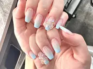 【HAND 自爪】カラーグラデーションor ベビーブーマー★カラー豊富が自慢！￥5580～