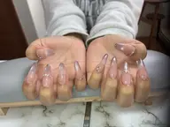 ハンドネイル（アート6本まで、自店オフあり，他店オフプラス➕500円)