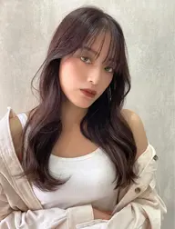 💖悩める前髪に💖韓国カット+前髪パーマ+1ステップトリートメント