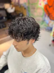 🔥RUDO系やアメカジ ファッションが好きな方にハマる🔥【🌀メンズカット& パーマ🌀】#パーマ#メンズカット